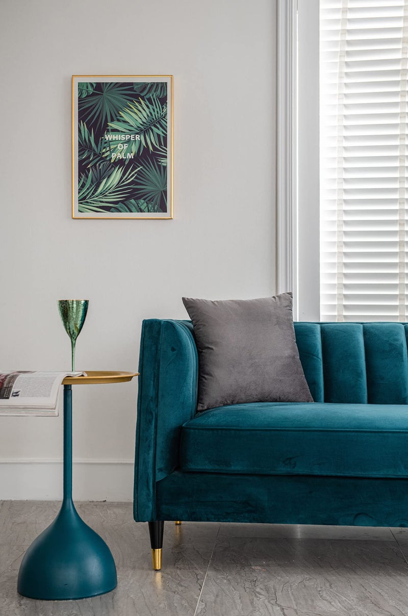 DEZENE Throw Pillow Covers 20x20 Dark-Grey: 2 Pack Cozy Soft Velvet Square Decorative Pillow Cases for Farmhouse Home Decor - Image 3